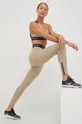 Calvin Klein Performance biustonosz sportowy beżowy