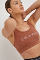 hnedá Športová podprsenka Calvin Klein Performance