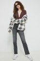 Bodi Abercrombie & Fitch KI139.2579.410 smeđa AW22