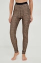 Protest legginsy funkcyjne Prtheather sporty zimowe brązowy 4699200