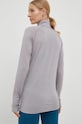 Odzież Jack Wolfskin longsleeve funkcyjny Alpspitze Wool 1808721 szary