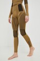 X-Bionic legginsy funkcyjne Radiactor 4.0 sporty zimowe zielony RA.WP05W19W
