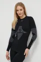 μαύρο Λειτουργικό μακρυμάνικο πουκάμισο X-Bionic Energizer 4.0 Γυναικεία