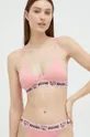 różowy Moschino Underwear biustonosz Damski