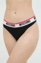 μαύρο Στρινγκ Moschino Underwear 2-pack Γυναικεία