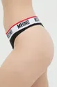 Tangice Moschino Underwear 2-pack črna