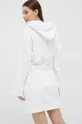 Moschino Underwear szlafrok bawełniany biały