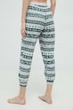 Hollister Co. pantaloni de pijama KI346.2361.308 verde AW22
