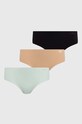 Dkny figi 3-pack dzianina turkusowy DK5028BP3
