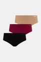 Dkny figi 3-pack dzianina beżowy DK5028BP3