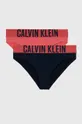 ružová Detské nohavičky Calvin Klein Underwear 2-pak Dievčenský