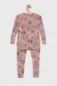 różowy GAP piżama bawełniana dziecięca