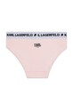 Karl Lagerfeld figi dziecięce (2-pack) różowy Z10147.156.162