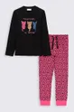 viacfarebná Detské bavlnené pyžamo Coccodrillo Dievčenský