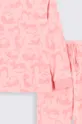 Παιδικές βαμβακερές πιτζάμες Coccodrillo ροζ