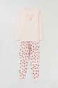 ροζ Παιδικές βαμβακερές πιτζάμες OVS Για κορίτσια