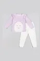 fioletowy zippy piżama dziecięca Dziewczęcy