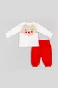 czerwony zippy piżama dziecięca Dziewczęcy
