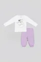 fioletowy zippy piżama niemowlęca Dziewczęcy