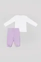 zippy piżama niemowlęca fioletowy