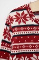 Dziewczynka Abercrombie & Fitch longsleeve piżamowy dziecięcy KI246.2813 bordowy