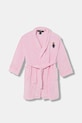 Polo Ralph Lauren szlafrok dziecięcy różowy 4P0042