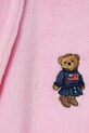Dziewczynka Polo Ralph Lauren szlafrok dziecięcy 4P0042 różowy