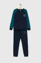 σκούρο μπλε Παιδικές βαμβακερές πιτζάμες CR7 Cristiano Ronaldo Παιδικά
