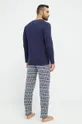 Βαμβακερές πιτζάμες Tom Tailor σκούρο μπλε