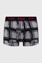 Боксери HUGO 3-pack візерунок сірий 50480170