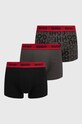 HUGO bokserki 3-pack szary 50480170