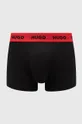 czerwony HUGO bokserki 50480170 (3-pack)