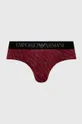 červená Slipy Emporio Armani Underwear Pánsky