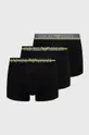 czarny Emporio Armani Underwear bokserki 111357.2F723 (3-pack) Męski