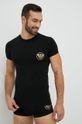 Μπλουζάκι και μποξεράκι Emporio Armani Underwear μαύρο