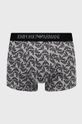 Emporio Armani Underwear bokserki bawełniane 3-pack czarny