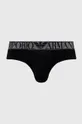 Slipy Emporio Armani Underwear (2-pak) čierna