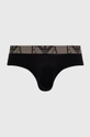 Slipy Emporio Armani Underwear (3-pak)  Základná látka: 95% Bavlna, 5% Elastan Podšívka: 95% Bavlna, 5% Elastan Lepiaca páska: 87% Polyester, 13% Elastan