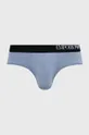 Slipy Emporio Armani Underwear (3-pak) čierna