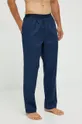 σκούρο μπλε Βαμβακερό παντελόνι πιτζάμα BOSS Ανδρικά