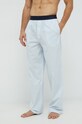 Resteröds pantaloni pijama bumbac fund albastru 7998.92.25