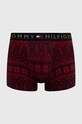 Set bokserice i čarape Tommy Hilfiger UM0UM01996.9BYY bordo AW22