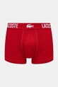 Μποξεράκια Lacoste 3-pack κόκκινο 5H3321