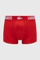 Odzież Lacoste bokserki 3-pack 5H3321 czerwony