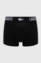 czerwony Lacoste bokserki 3-pack