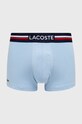 Одяг Боксери Lacoste 3-pack 5H3386 темно-синій