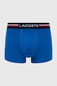 Boxerky Lacoste 3-pak 5H3386 tmavomodrá SS24