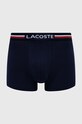 Oblečenie Boxerky Lacoste 3-pak 5H3386 tmavomodrá