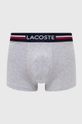 Odzież Lacoste bokserki 3-pack 5H3386 czarny