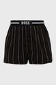 Bavlněné boxerky BOSS 2-pack černá